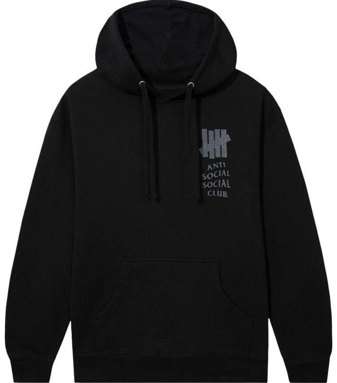 Anti Social Social Club Anti Social Social Club x Undefeated Lock 3M Hoodie 'Black' Size US S / EU 44-46 / 1 - 1 Thumbnail