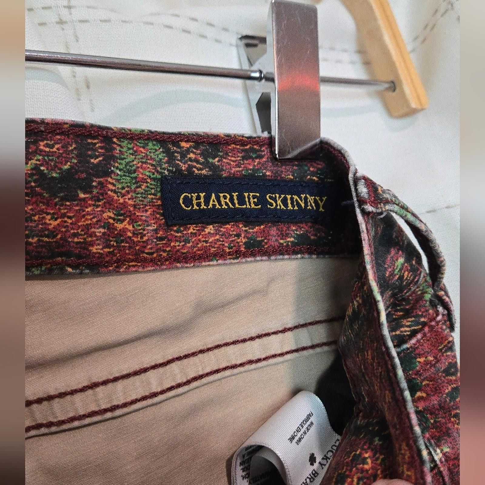 Lucky Brand Lucky Brand Paisley Charlie Skinny Jeans Size 25" / US 0 / IT 36 - 5 Thumbnail