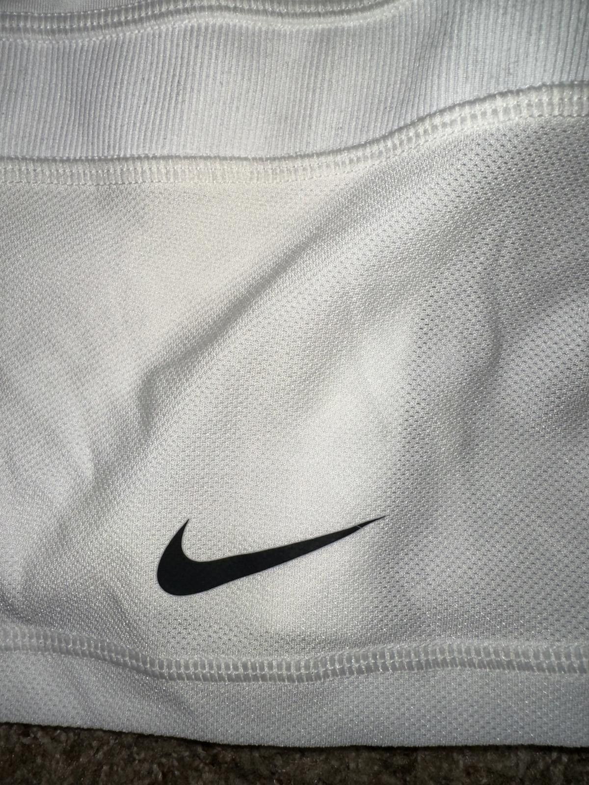Nike Nike Court Women's Tennis Skort White Skirt W/ Compression Shorts Size 32" / US 10 / IT 46 - 2 Thumbnail