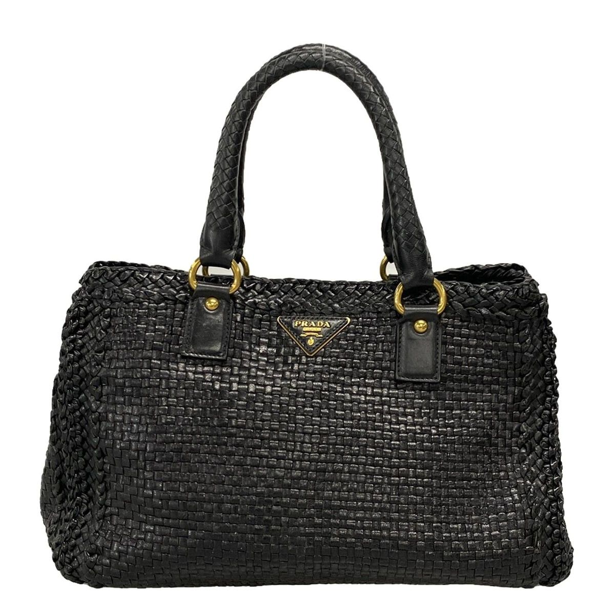 Prada PRADA Triangle Logo Tote Bag Size ONE SIZE - 1 Thumbnail