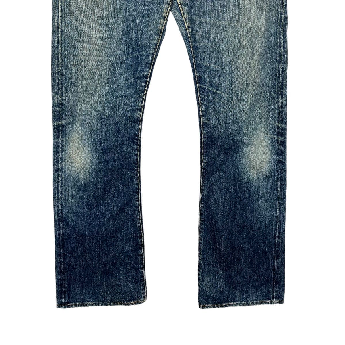 Kapital 🔥 KAPITAL DYED BROKEN DISTRESSED DENIM Size US 34 / EU 50 - 4 Thumbnail