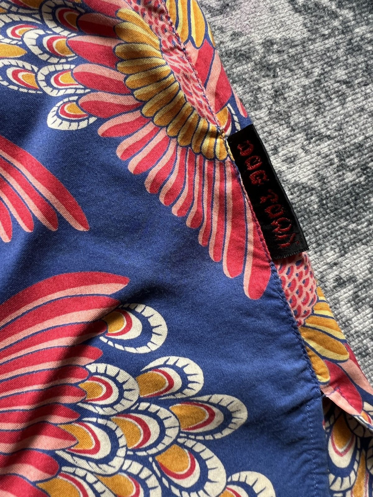 Dogtown Vtg DogTown Skate Japanese Motif Open Colar Hawaiian Shirt Size US L / EU 52-54 / 3 - 11 Thumbnail