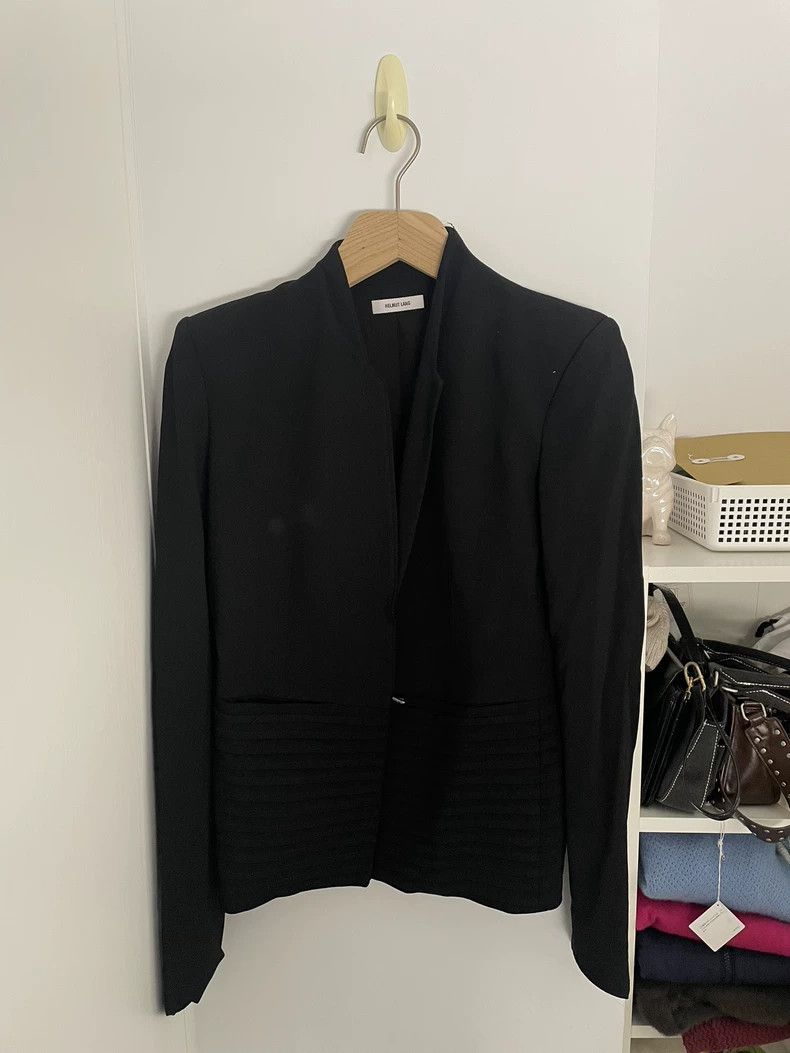 Helmut Lang HELMUT LANG Black suit to wear all year round Size S / US 4 / IT 40 - 1 Thumbnail