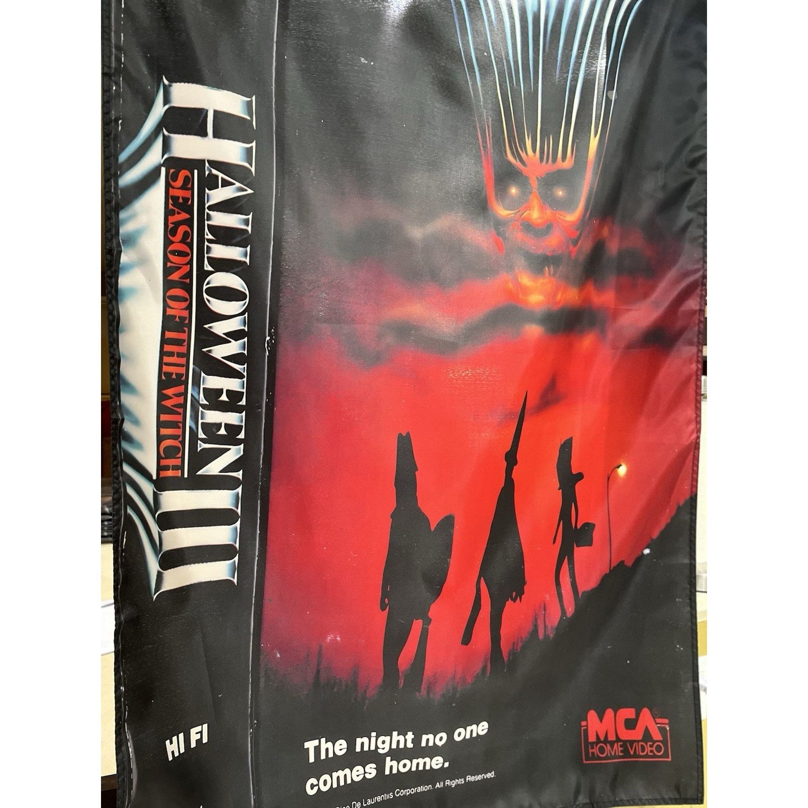 Other Halloween III Season of the Witch VHS Boxart 5' Flag Horror Size ONE SIZE - 2 Thumbnail