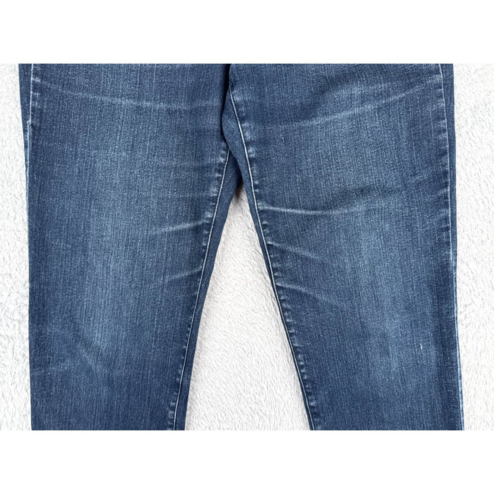 Vintage Style&Co Jeans Women 10P Denim Straight Leg Mid Rise 30x25 Blue Cotton 5-Pocket Size 32" / US 10 / IT 46 - 3 Thumbnail