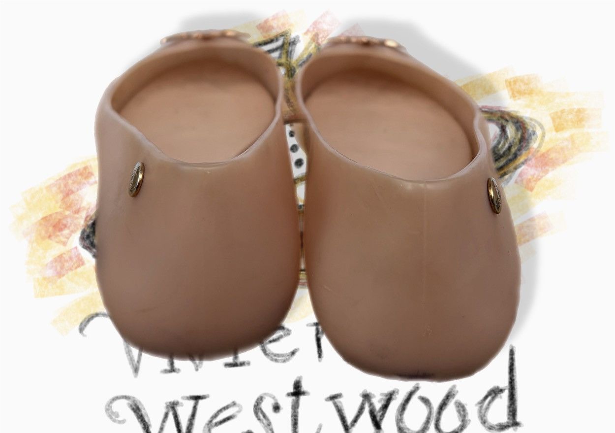 Vivienne Westwood Vivienne Westwood x Melissa Anglomania Nude Ballet Flats Size US 7 / IT 37 - 4 Thumbnail
