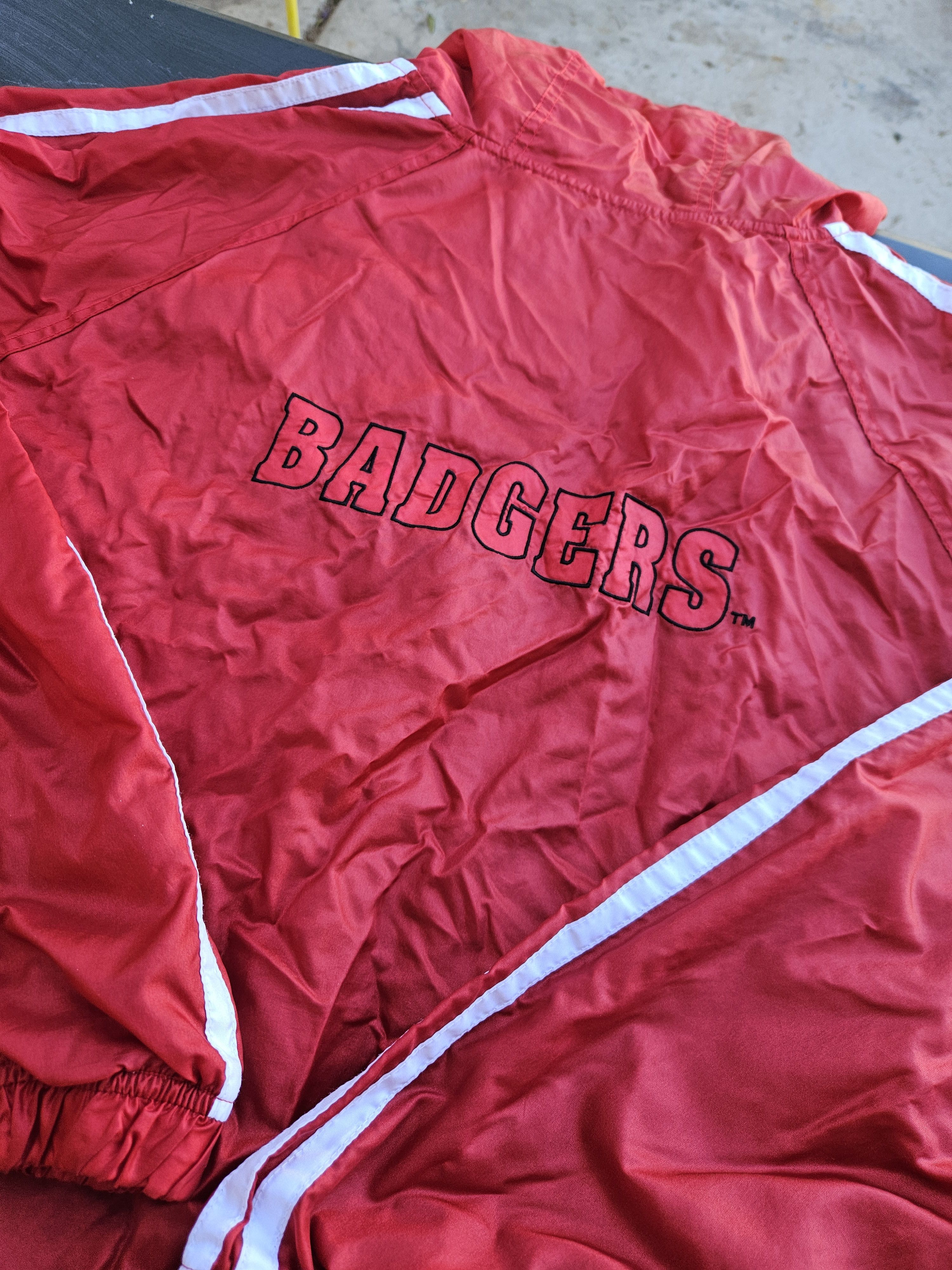 Other Wisconsin Badgers Global Identity Vintage Windbreaker Size US XXL / EU 58 / 5 - 4 Thumbnail