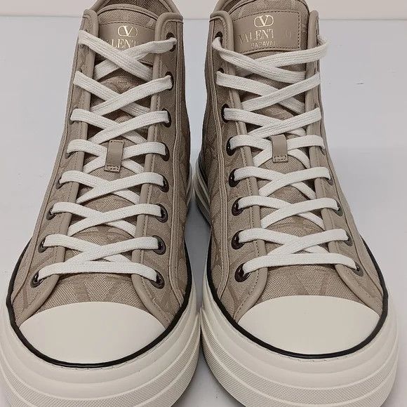 Valentino Valentino Toile Iconographe Flocked Sneakers - EU43.5/US10.5 Size US 10.5 / EU 43-44 - 8 Thumbnail