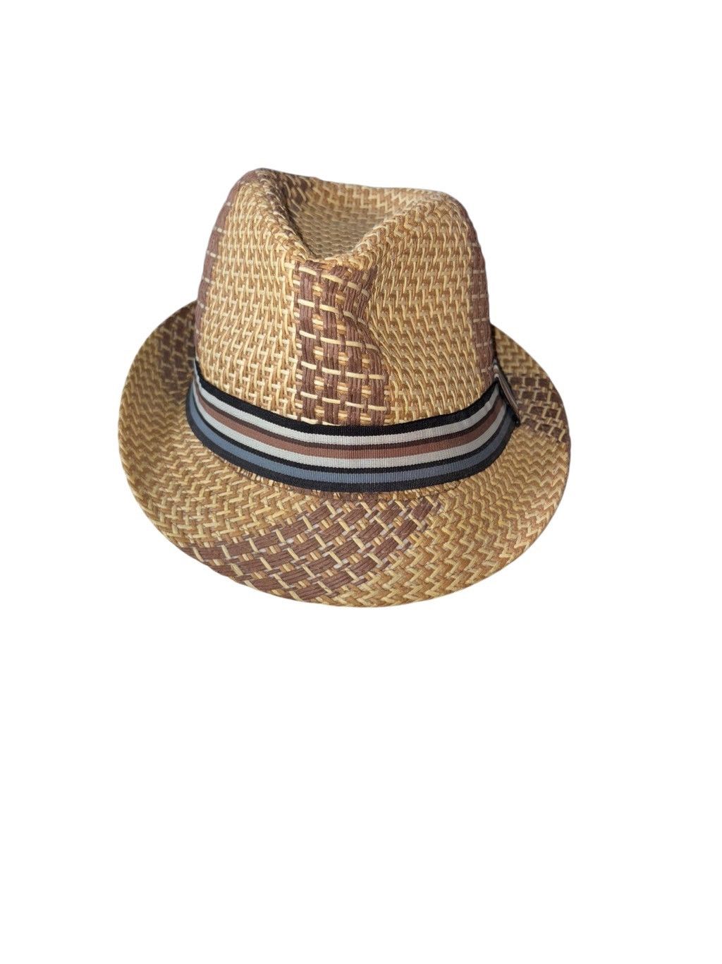 Designer Italian Raffia Fedora by Milani NEW Size ONE SIZE - 7 Thumbnail