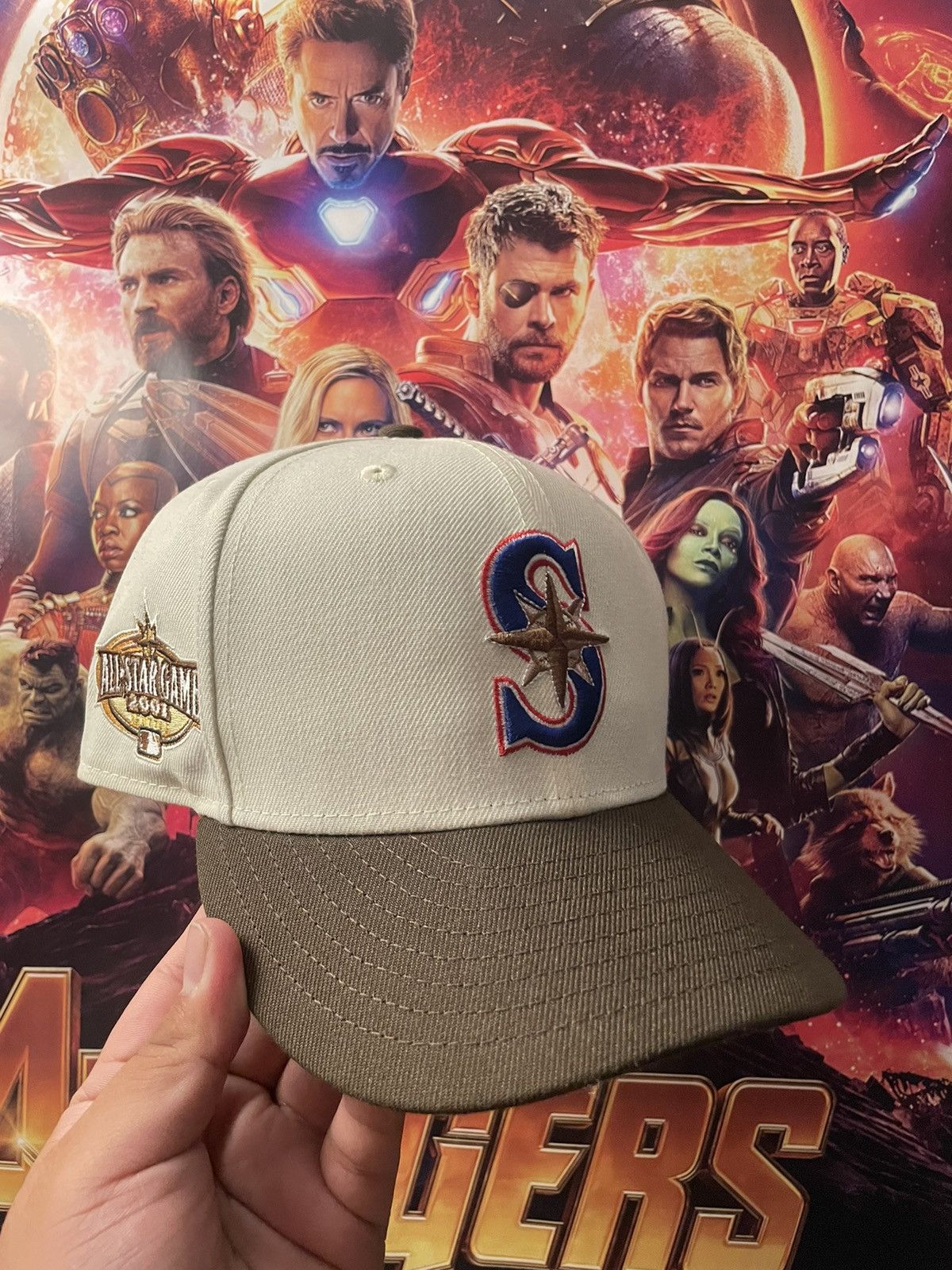 New Era 7 3/8 Seattle Mariners “Snickers” Fitted Hat Grailed