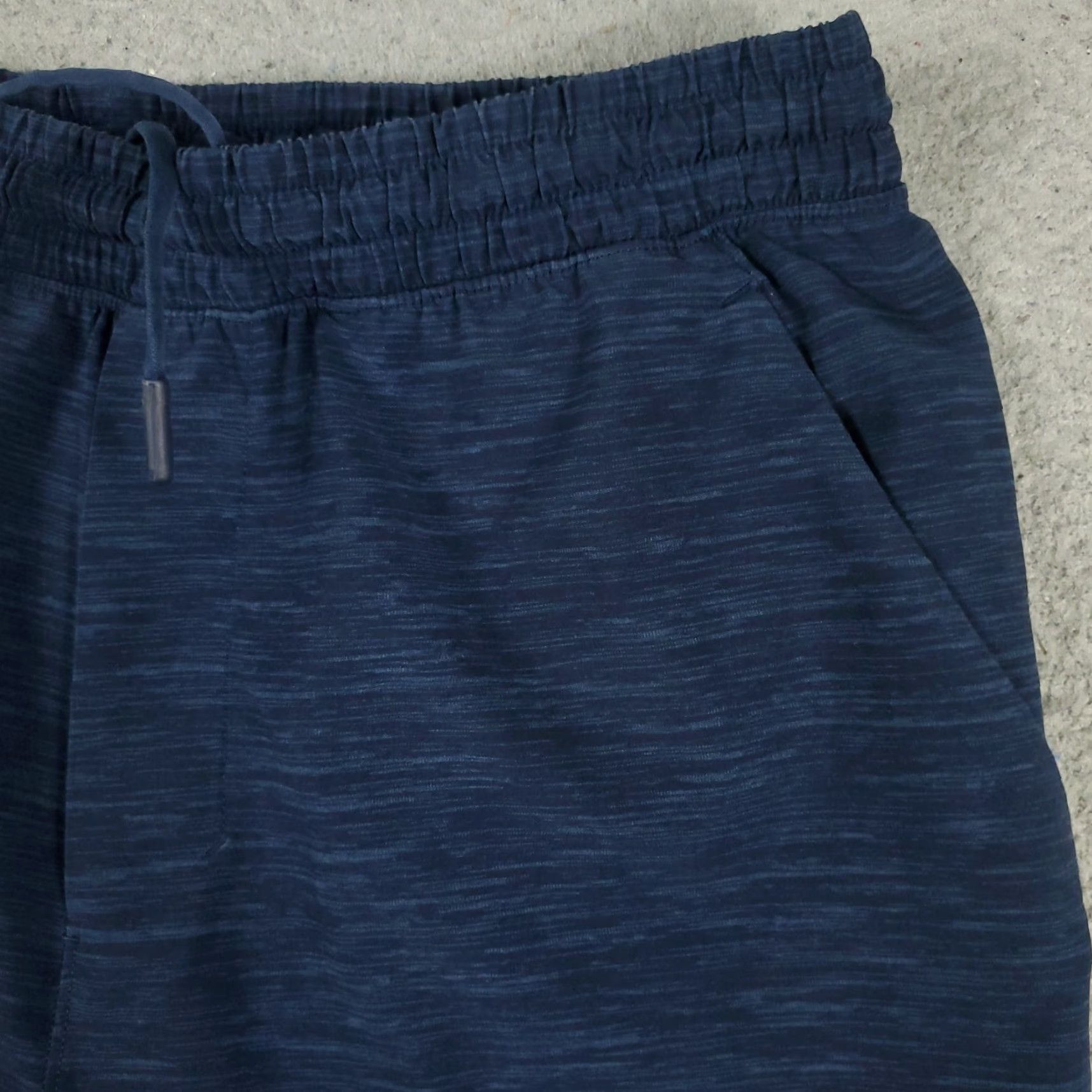 Lululemon Lululemon Shorts Mens M Blue Side Zipper Pocket Lace Tie Stretch Athletic Size US 31 - 3 Thumbnail