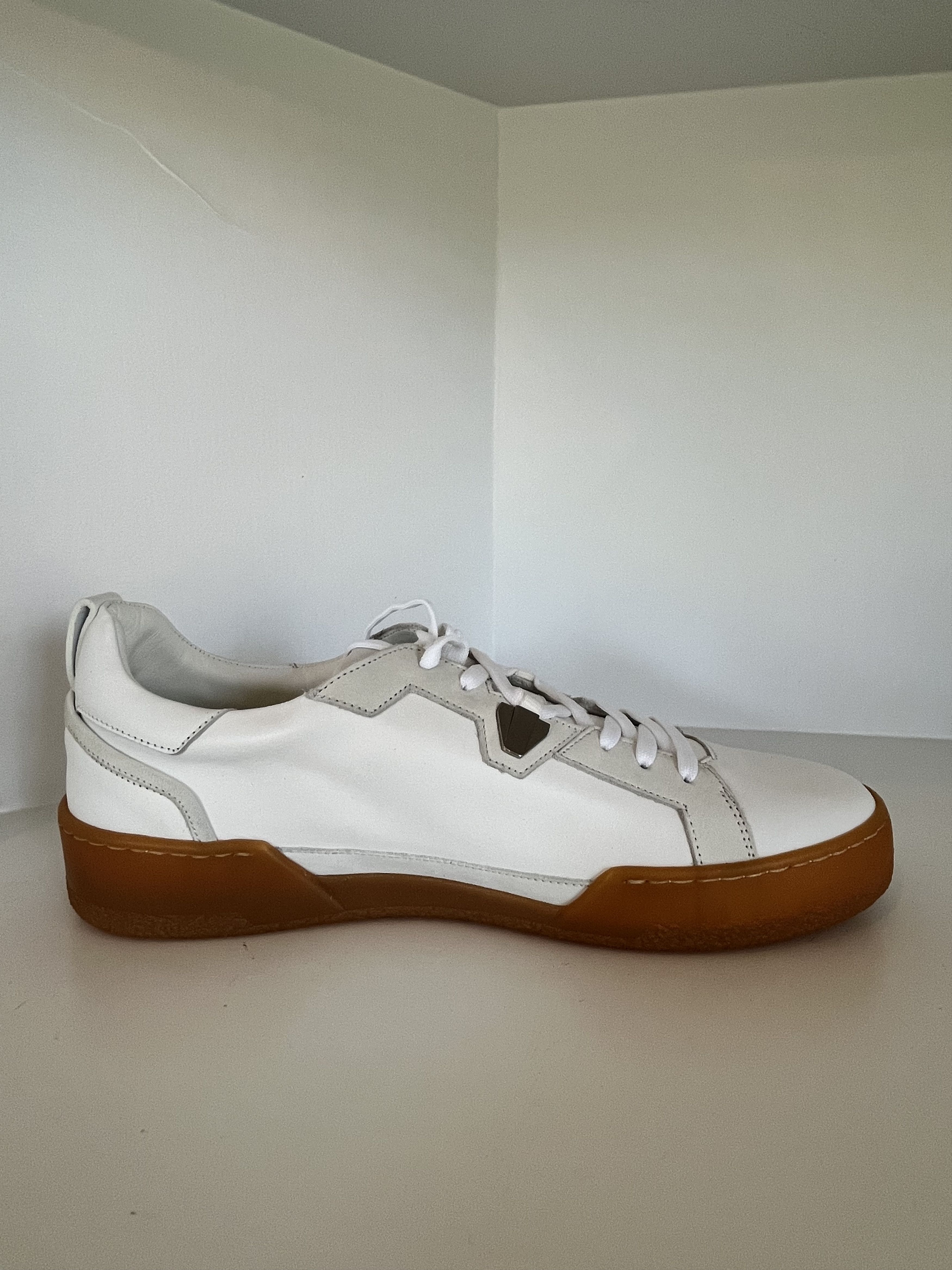 Buscemi Nubuck White Leather Sneaker Size US 9 / EU 42 - 6 Thumbnail
