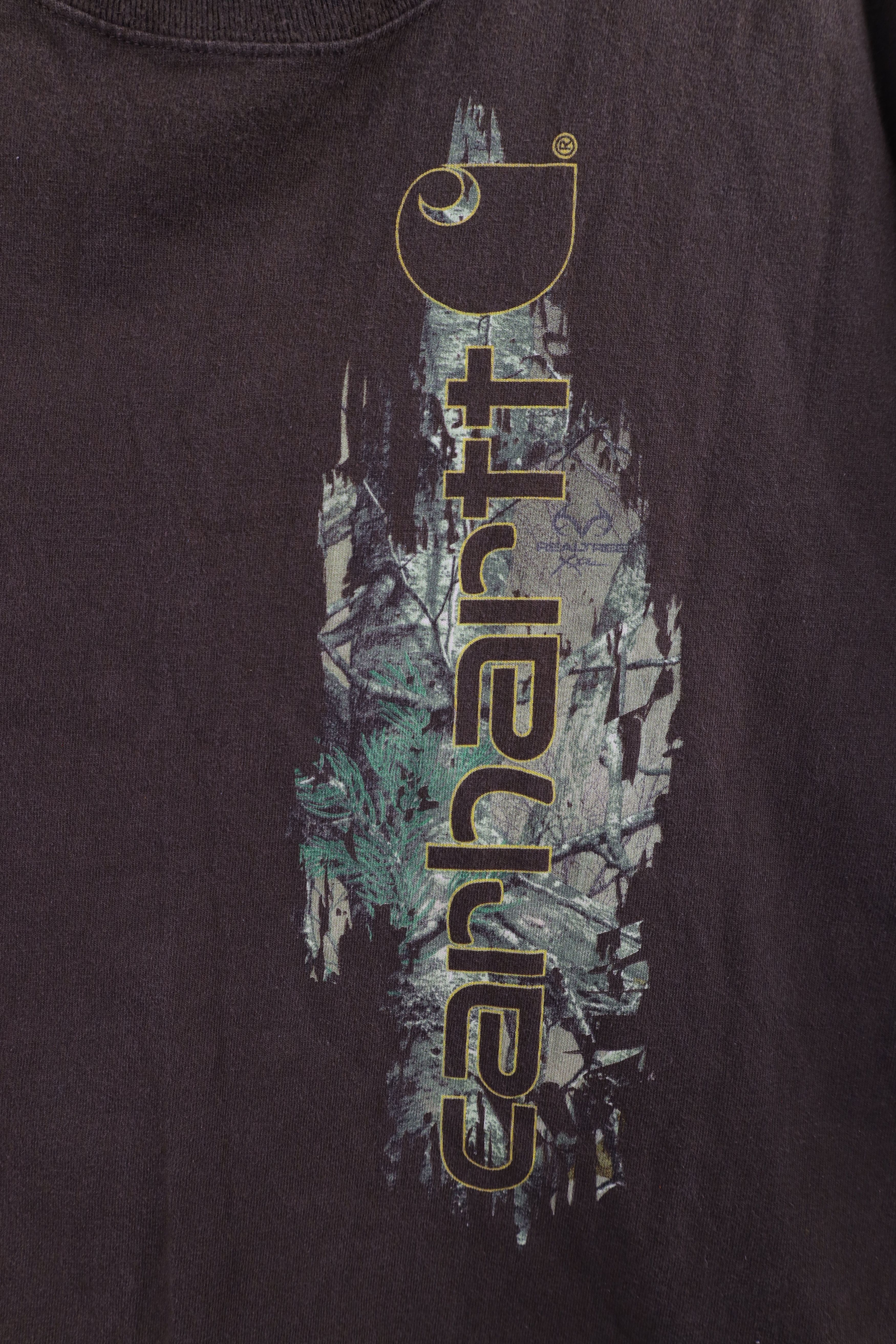 Carhartt × Vintage Vintage Carhartt Out Camouflage Short Sleeve T-Shirt Brown Size US XXL / EU 58 / 5 - 4 Thumbnail