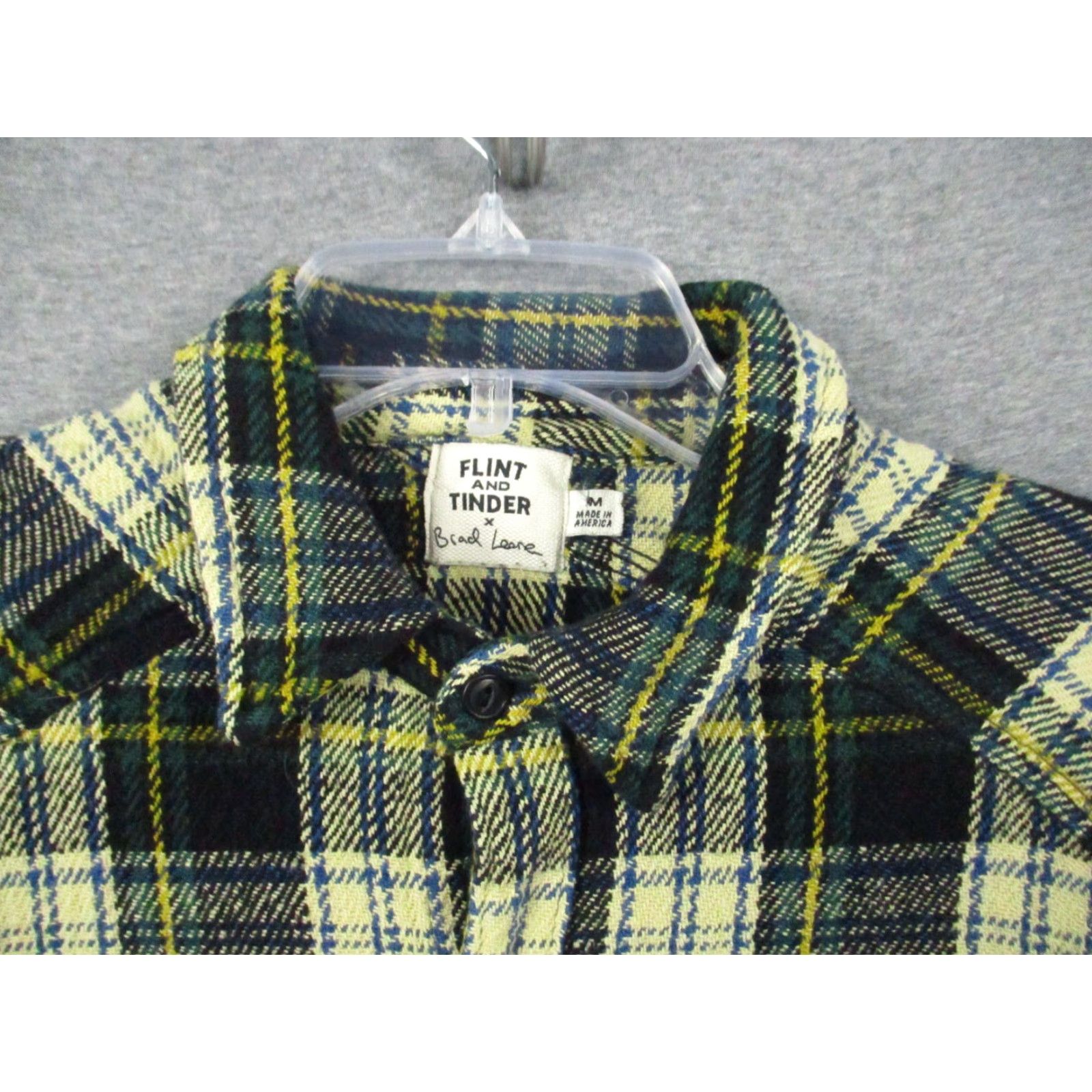Flint And Tinder Flint And Tinder Shacket Shirt Jacket Men Medium Green Plaid Pockets Heavy - Vintage? No Size US M / EU 48-50 / 2 - 4 Thumbnail