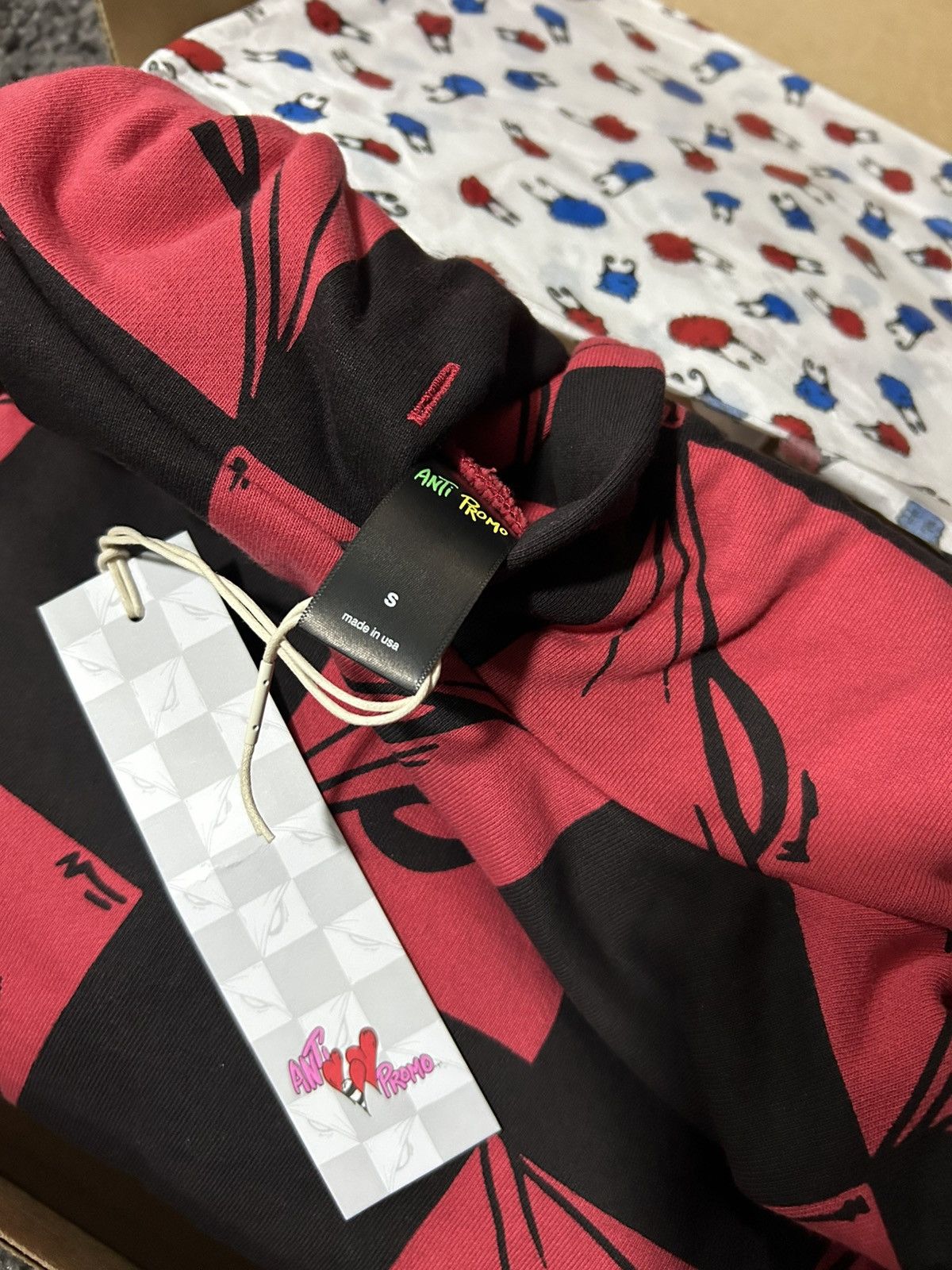 Chrome Hearts Red Matty Boy Anti Promo 99 Eyez Hoodie Size US S / EU 44-46 / 1 - 4 Thumbnail