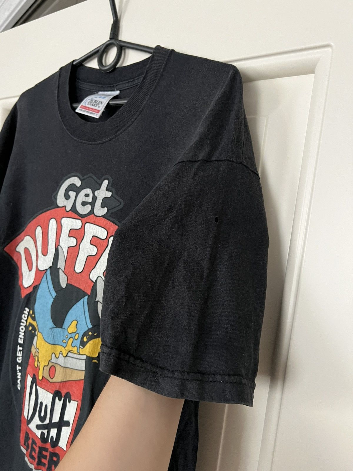 The Simpsons Vintage 1999 The Simpsons Get Duffed Homer Simpson T-Shirt Size US XL / EU 56 / 4 - 11 Thumbnail