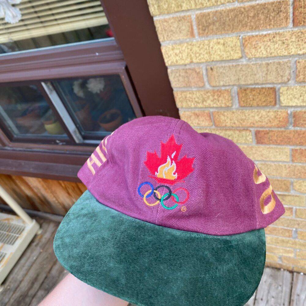 USA Olympics Vintage 1996 Atlanta Olympics Embroidered Hat Velvet Size ONE SIZE - 8 Thumbnail