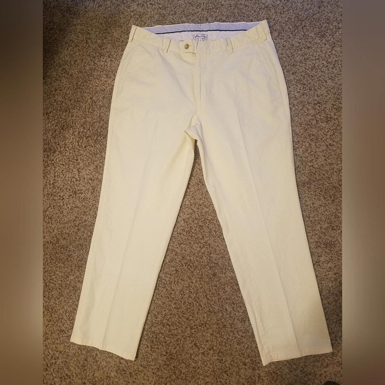 Peter Millar Peter Millar Cream Trousers Size 36X27 Size US 36 / EU 52 - 2 Thumbnail