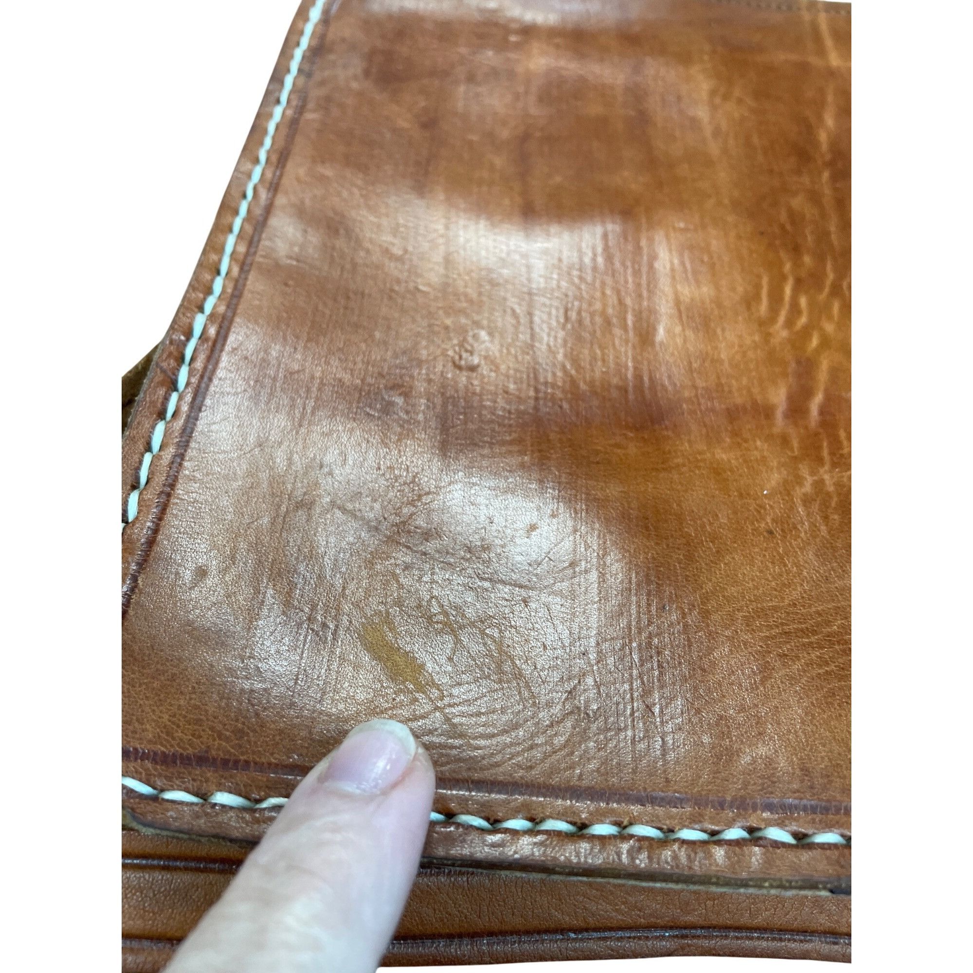 Other VTG unbranded womans brown leather adjustable crossbody bag Size ONE SIZE - 9 Thumbnail