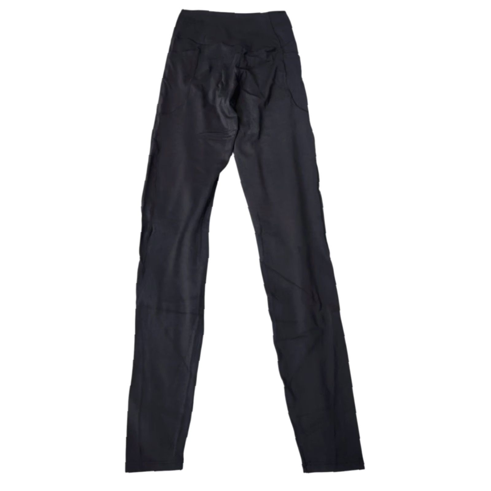 Vintage Halara Leggings Womens M Full Length Crossover Pull On Pants Elastic Waist Black Yoga Size 32" / US 10 / IT 46 - 2 Thumbnail