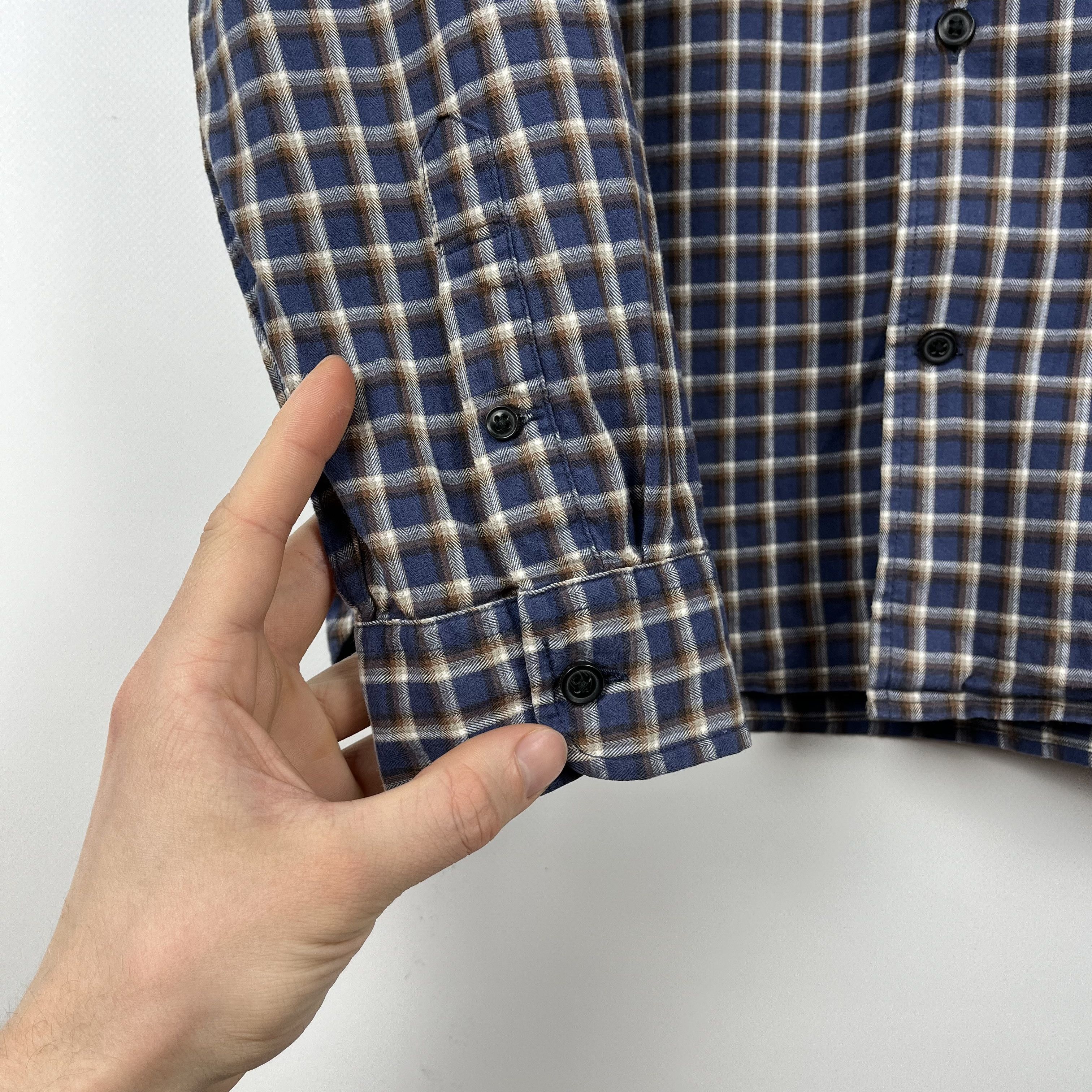 Allsaints Designer AllSaints Deming Long Sleeve Button Up Shirt Size US L / EU 52-54 / 3 - 11 Thumbnail