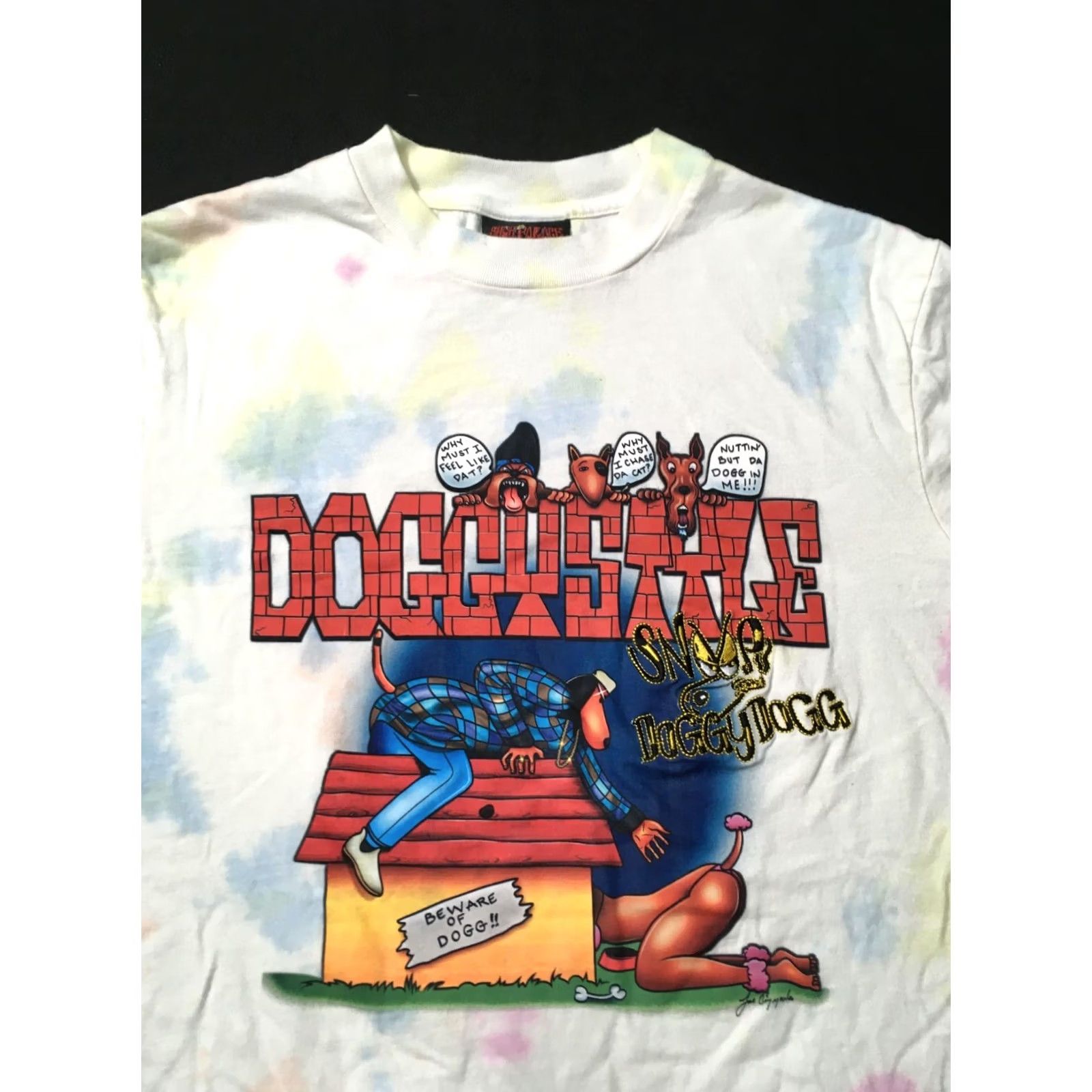 Vintage VINTAGE Snoop Doggy Dogg Doggystyle Shirt Rap 90's small RARE embroidered 1993 Size US S / EU 44-46 / 1 - 2 Thumbnail