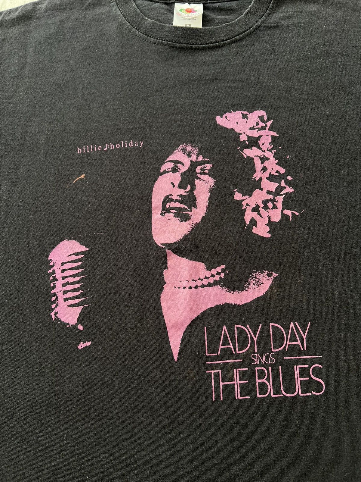 Band Tees Vintage 2010s Billie Holiday Lady Day Sings The Blues Jazz Size US M / EU 48-50 / 2 - 5 Thumbnail