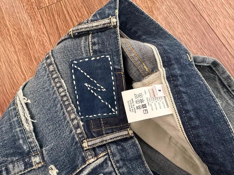 Visvim Visvim size 2 JOURNEYMAN PANTS TACKED CRASH Buyi Fabric Pat Size US 28 / EU 44 - 3 Thumbnail