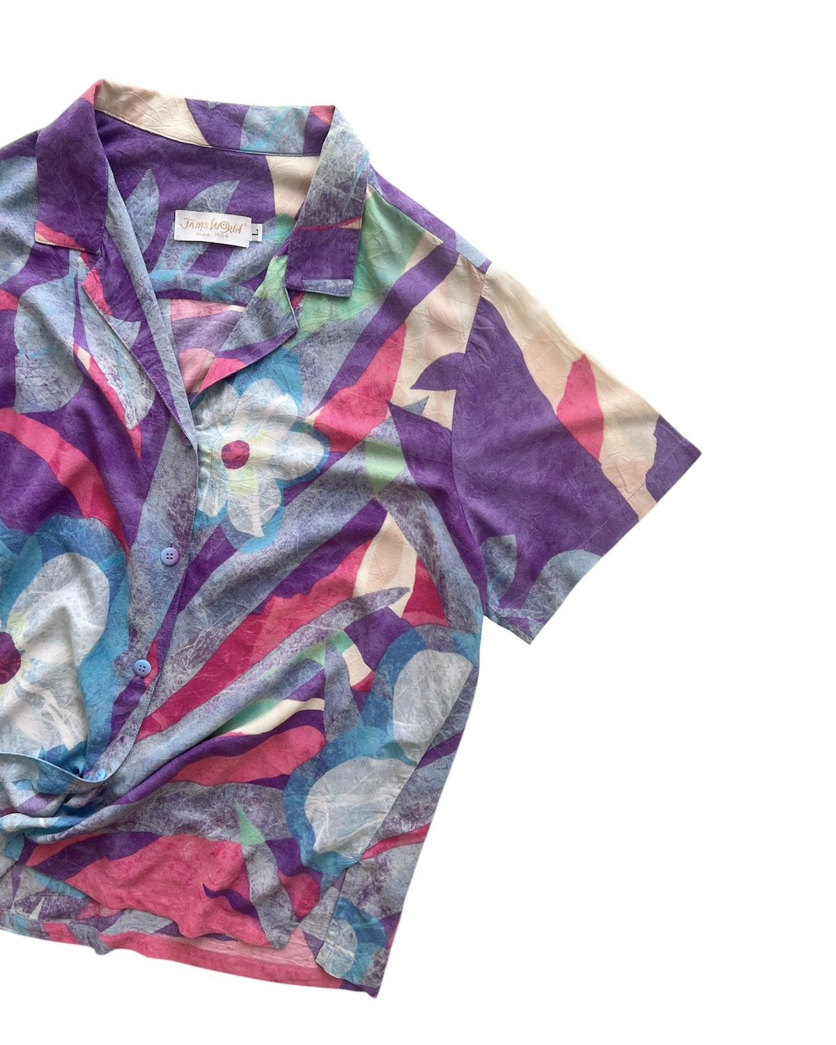 Jams World VINTAGE JAMS WORLD RAYON HAWAII SHIRT Size L / US 10 / IT 46 - 3 Thumbnail