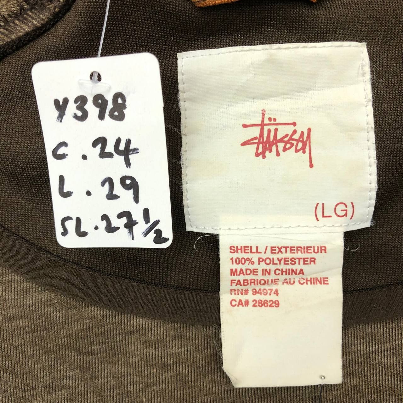 Stussy Y398 STUSSY JACKET Size US L / EU 52-54 / 3 - 7 Thumbnail