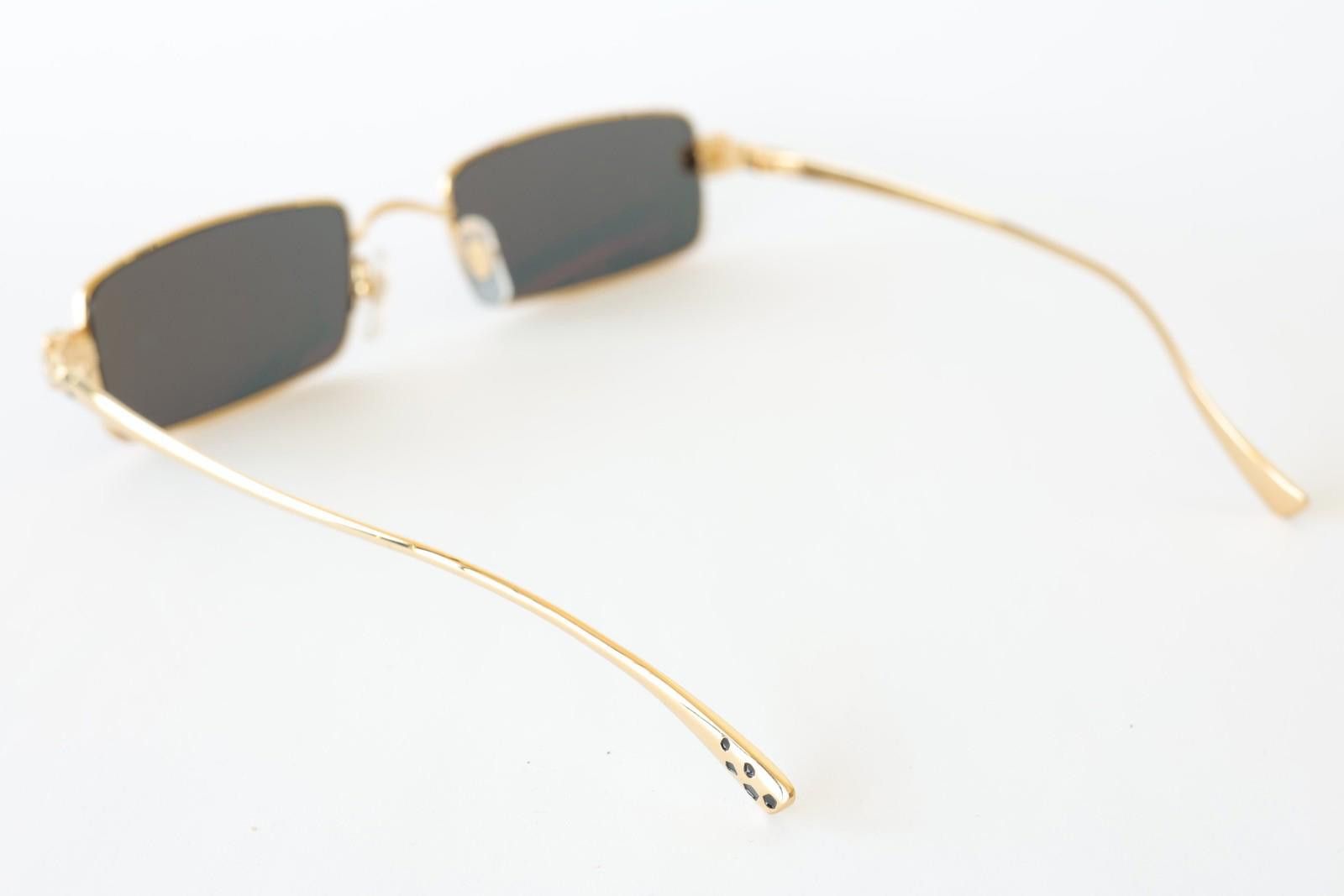 Cartier New Cartier eyewear sunglasses eyeglasses CT0473S 001 gold Size ONE SIZE - 5 Thumbnail