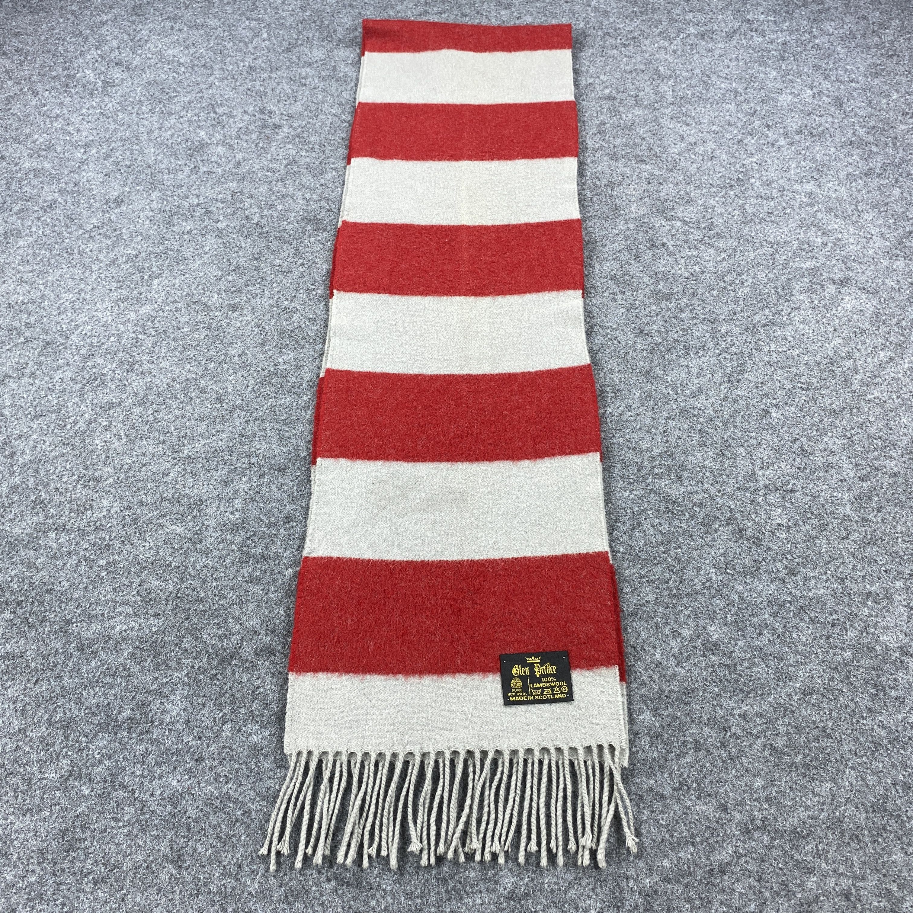 Vintage Glen Prince Scarf # Muffler # Neckwear # D689 Size ONE SIZE - 4 Thumbnail