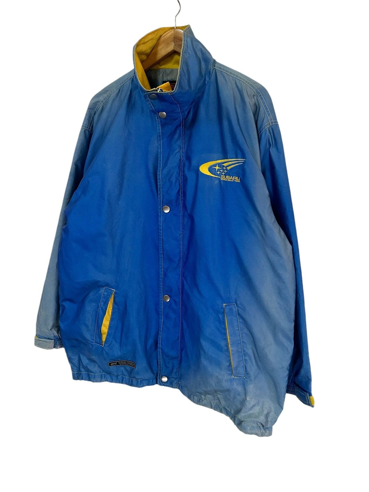 Vintage Vintage Subaru Tecnica International World Rally Light Jacke Size US L / EU 52-54 / 3 - 3 Thumbnail