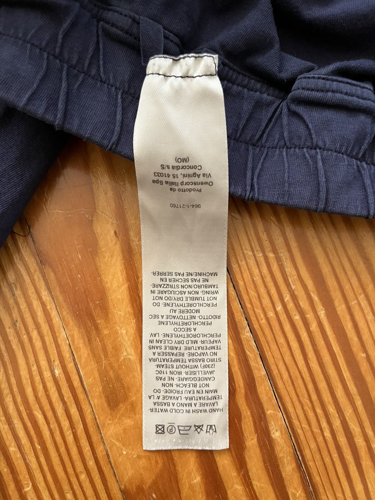 Rick Owens Drkshdw Rick Owens Drkshdw Berlin Sweatpants Indigo Navy Blue Size US 32 / EU 48 - 7 Thumbnail