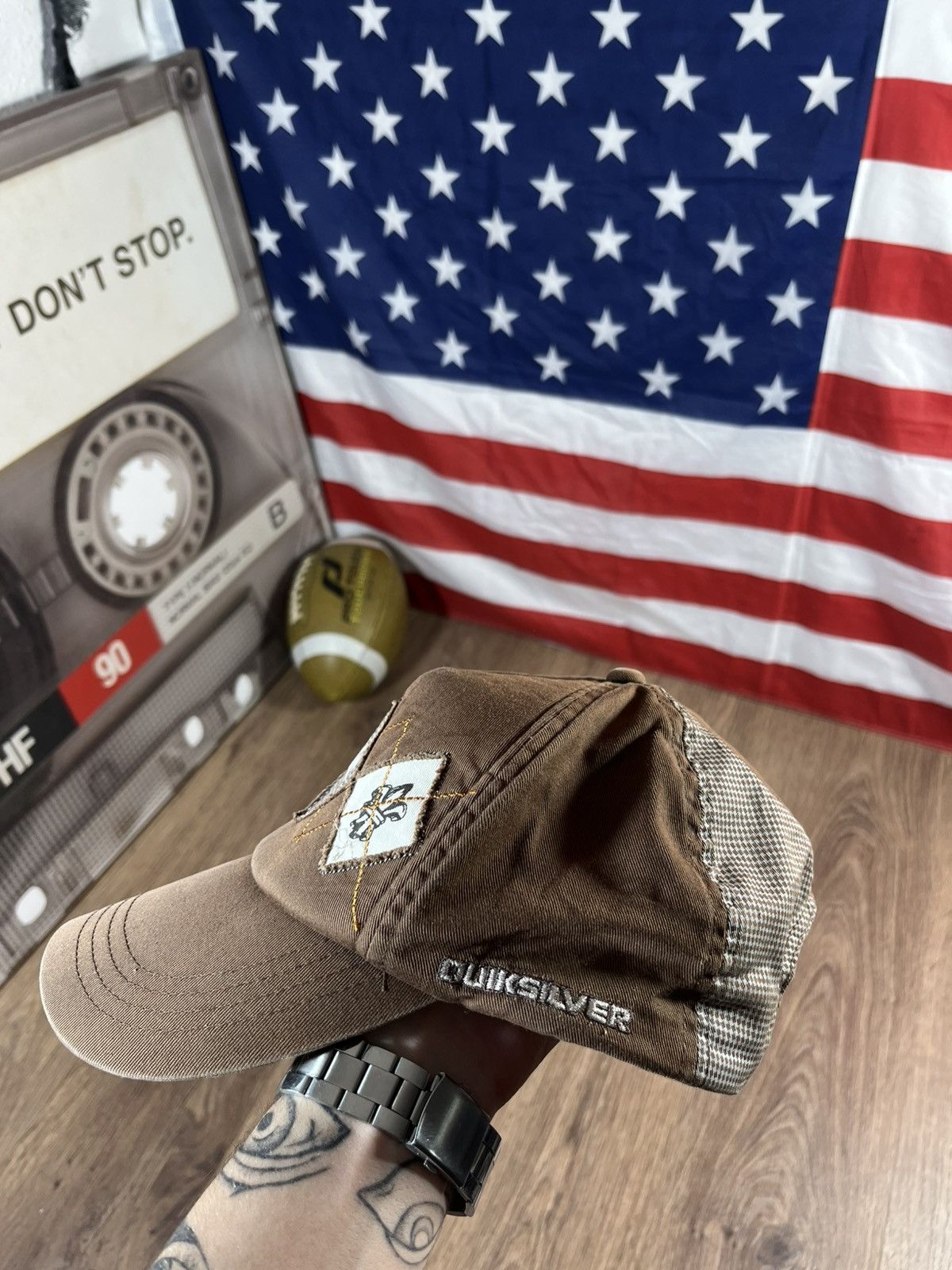 Quiksilver Quiksilver Vintage Very Rare Hat Size ONE SIZE - 5 Thumbnail