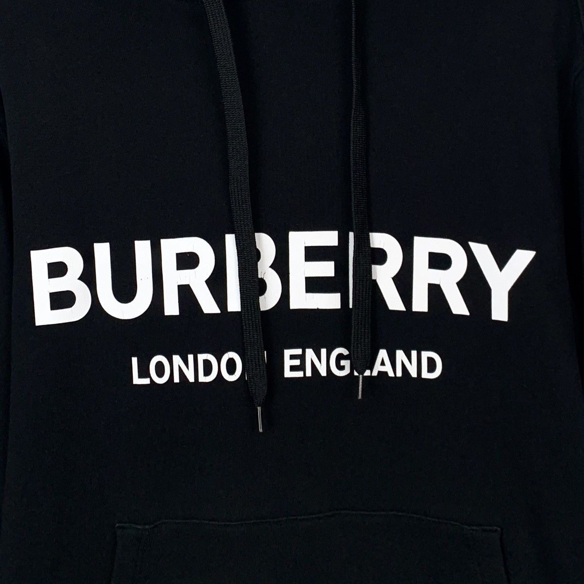 Burberry Burberry Logo Letter Printed Cotton Hooded Sweatshirt K26WX Size S / US 4 / IT 40 - 4 Thumbnail