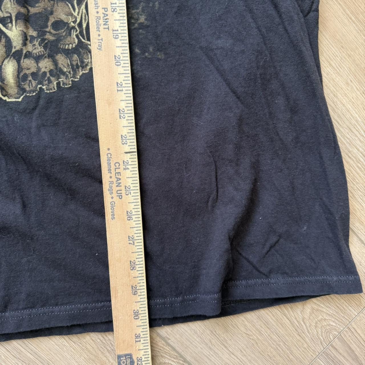 Vintage Vintage Y2K Skull Grunge Emo Oversized T-Shirt Size US XXL / EU 58 / 5 - 3 Thumbnail