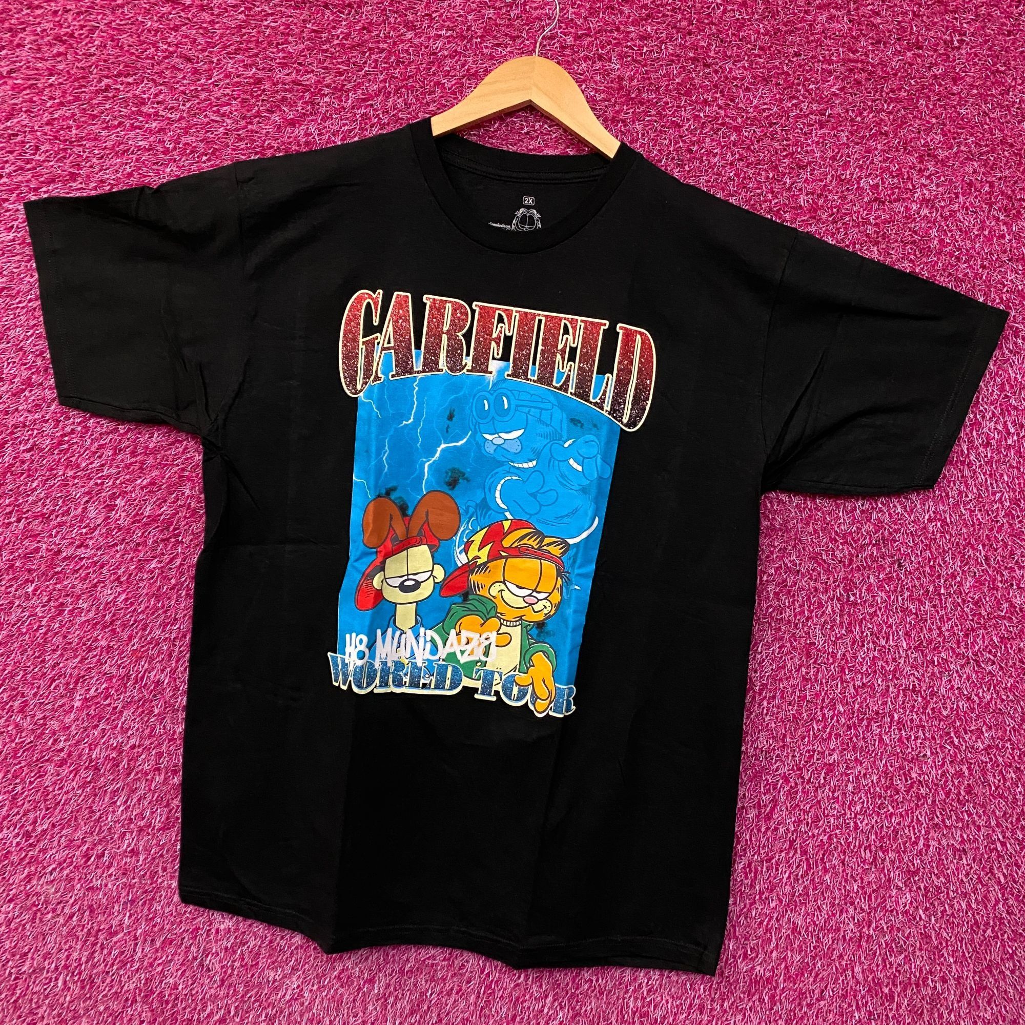 Nickelodeon Nickelodeon Garfield H8 Munidaze World Tour T-Shirt 2XL Size US XXL / EU 58 / 5 - 3 Thumbnail