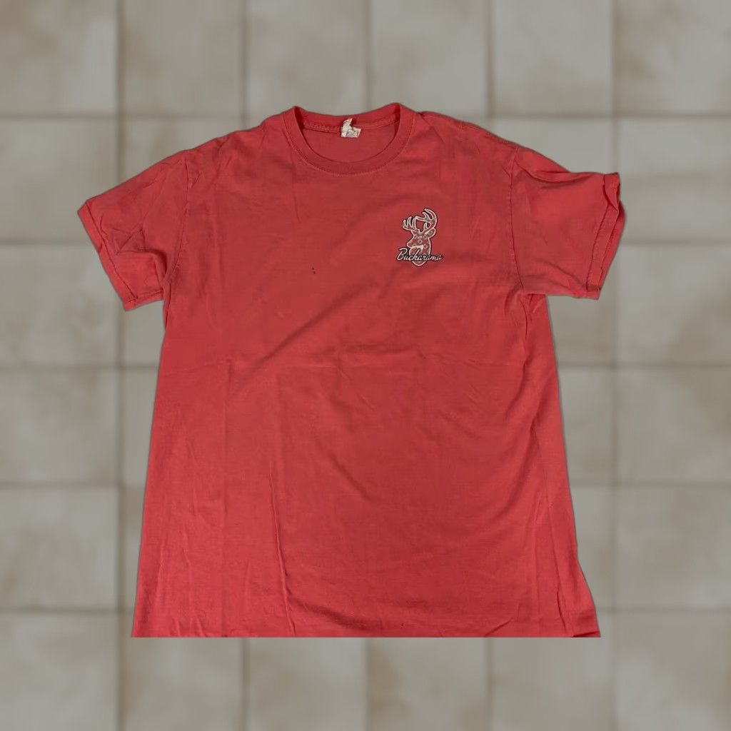 Gildan Georgia Wildlife Mens Shirt M Buckarama Georgia Wildlife Shirt Mens Color Pink Size US M / EU 48-50 / 2 - 1 Thumbnail