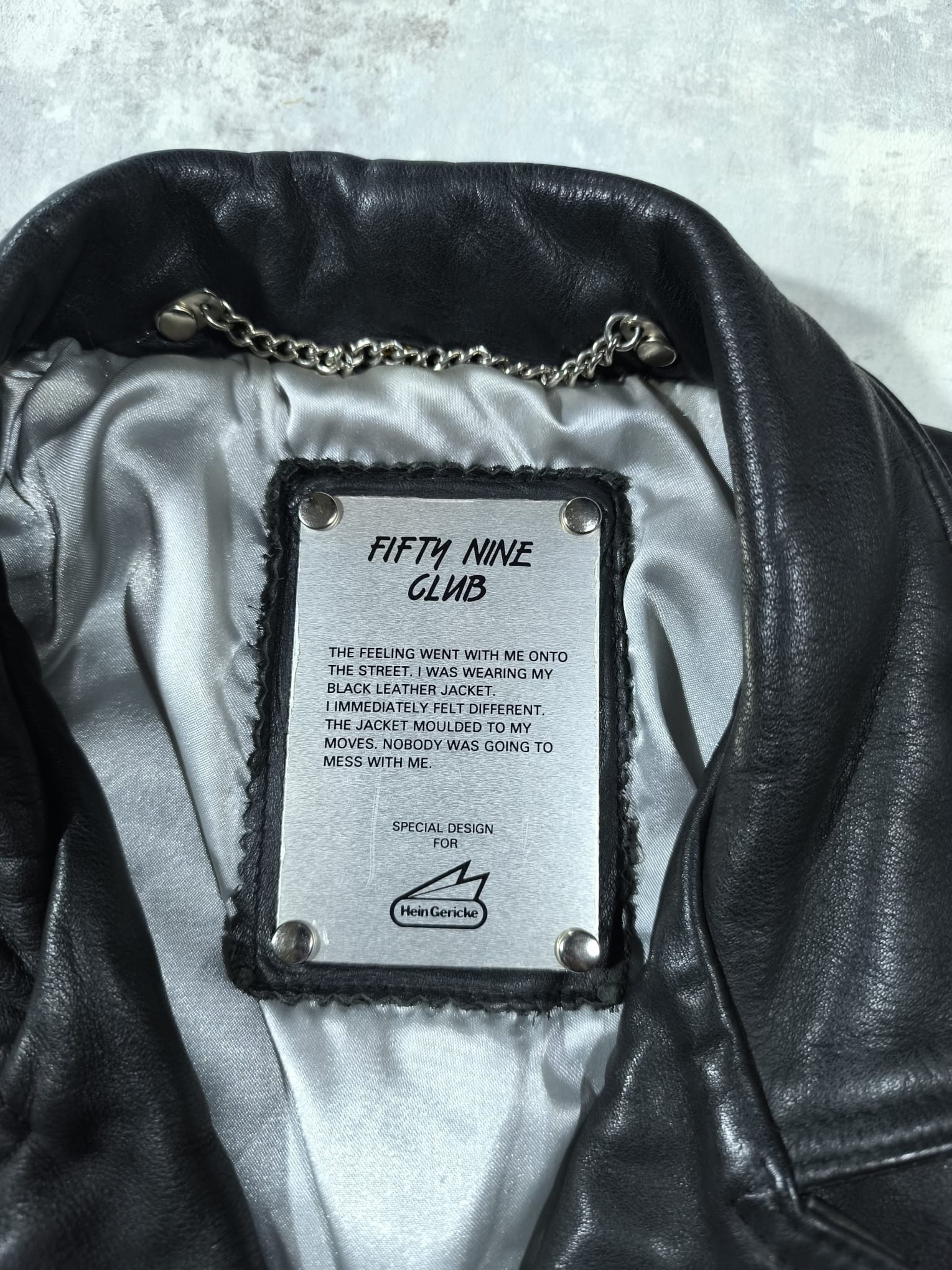 Leather Vintage Fifty Nine Club Women's Fitted Leather Jacket Size S / US 4 / IT 40 - 7 Thumbnail
