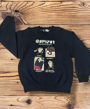 Vintage Warner Bros Studio Store Taz 1995s "Omnivorious Devilous" Size US M / EU 48-50 / 2 - 2 Thumbnail