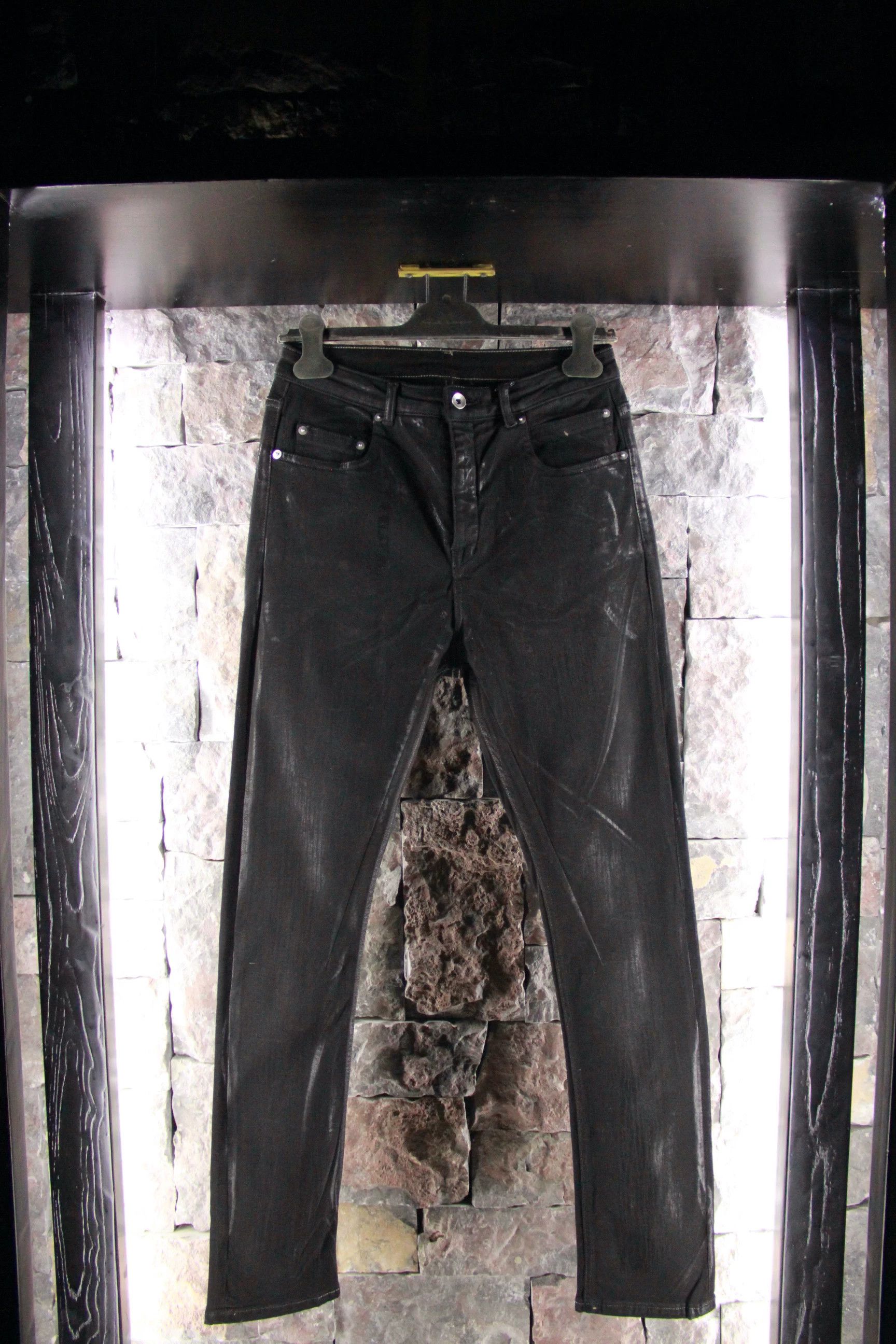Rick Owens Rick Owens Black Jeans Men 33 Size US 33 - 1 Thumbnail