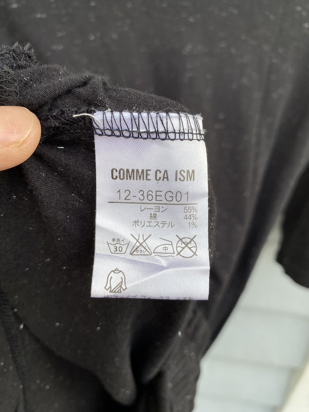 If Six Was Nine Comme Ca ism Midnigt Gothic Darkness Tee Size ONE SIZE - 15 Thumbnail