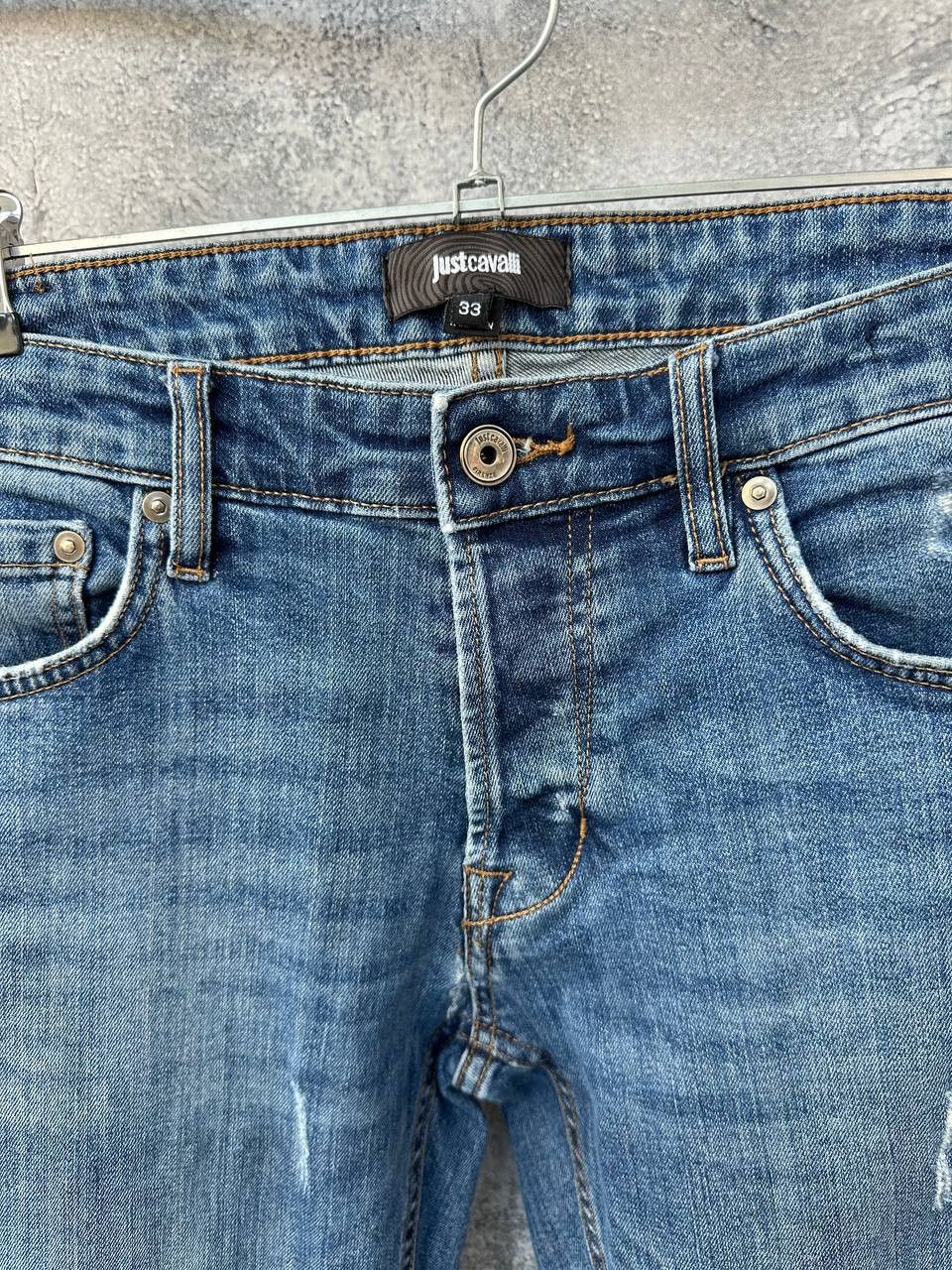 Just Cavalli Just Cavalli Denim Pants Distressed Jeans Blue Slimming Size US 33 - 4 Thumbnail