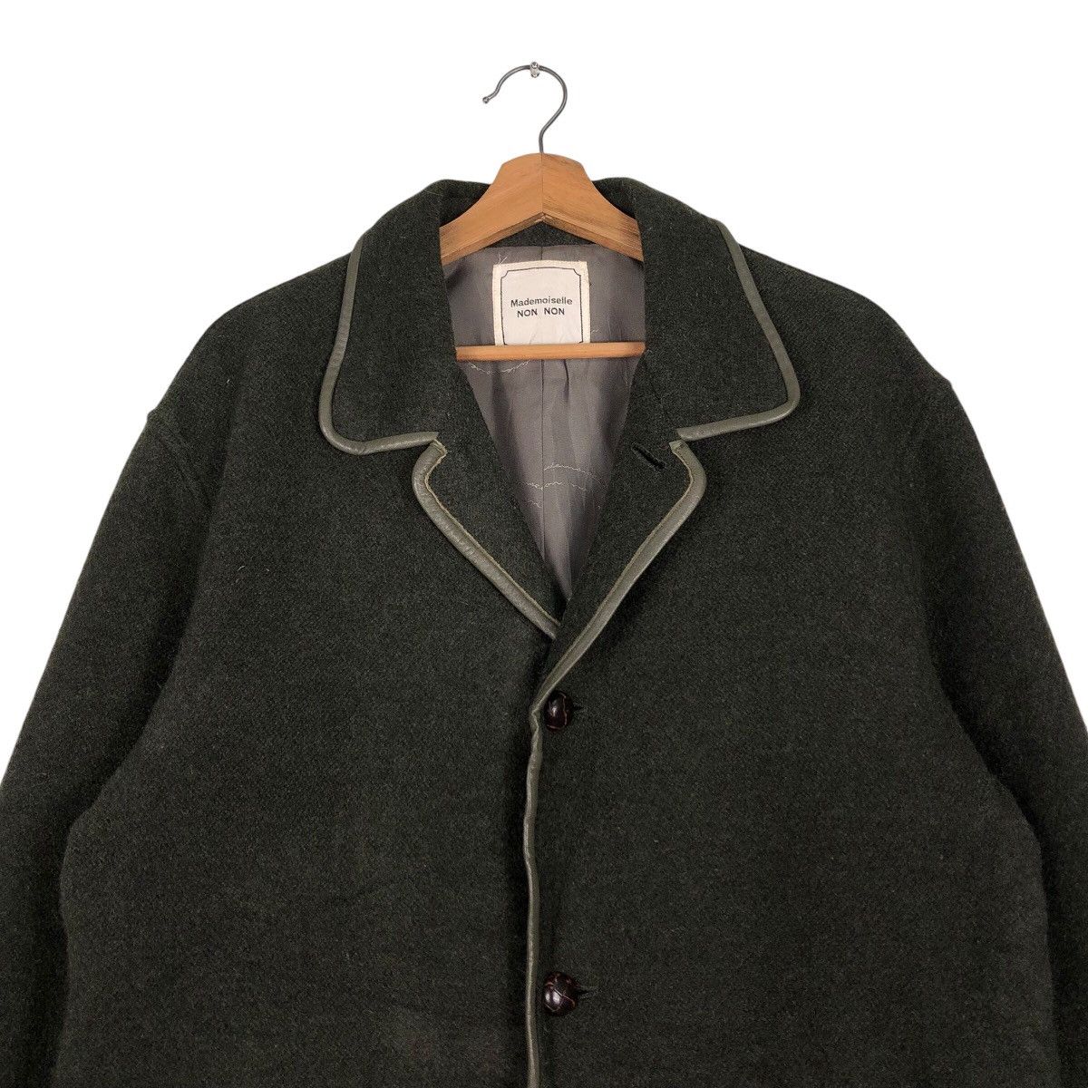 Japanese Brand 📌Vintage Wool Jacket Double Pocket Mademoiselle Non Non Size US M / EU 48-50 / 2 - 4 Thumbnail