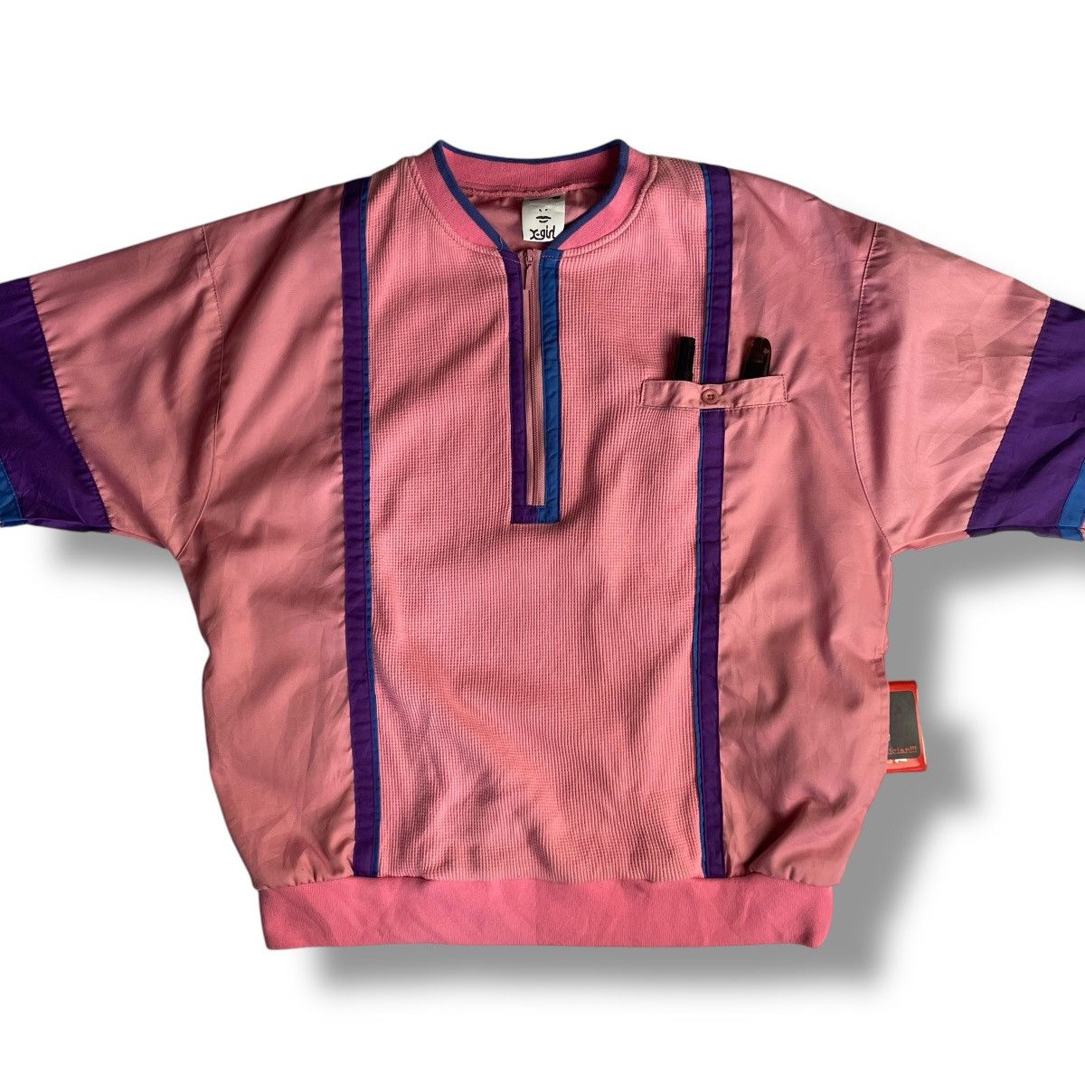 Hysteric Glamour XGIRL MULTICOLOR EMBROIDERED SPELL OUT COTTON + NYLON JACKET Size US L / EU 52-54 / 3 - 2 Thumbnail