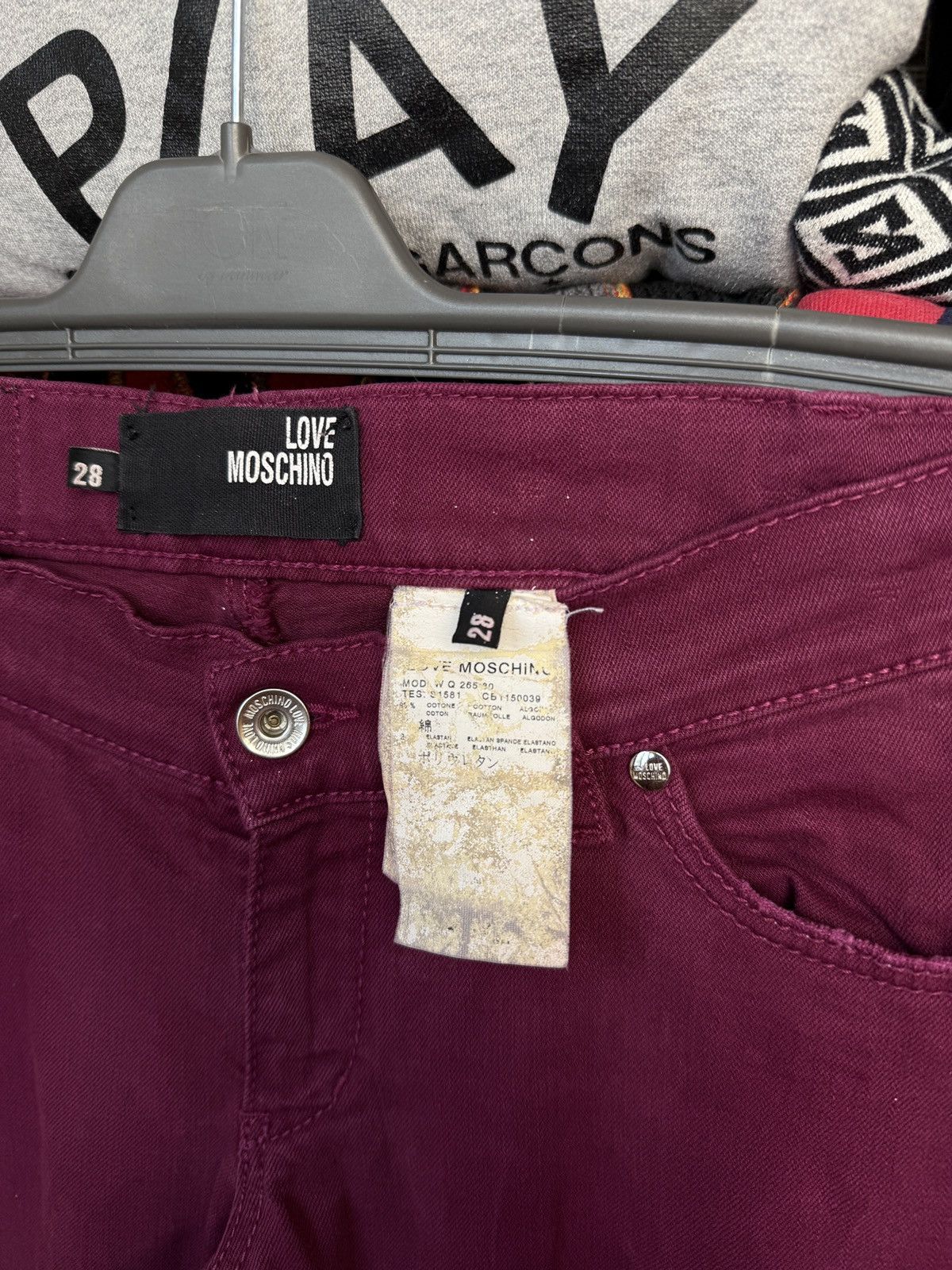 Moschino Moschino Jeans Love Moschino pants vintage Size US 28 / EU 44 - 10 Thumbnail