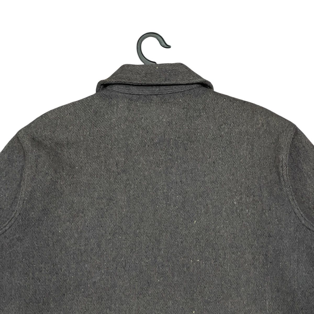 Vintage Vintage 80s Melton Wool Chore Workwear Jacket - Made USA Size US L / EU 52-54 / 3 - 19 Thumbnail