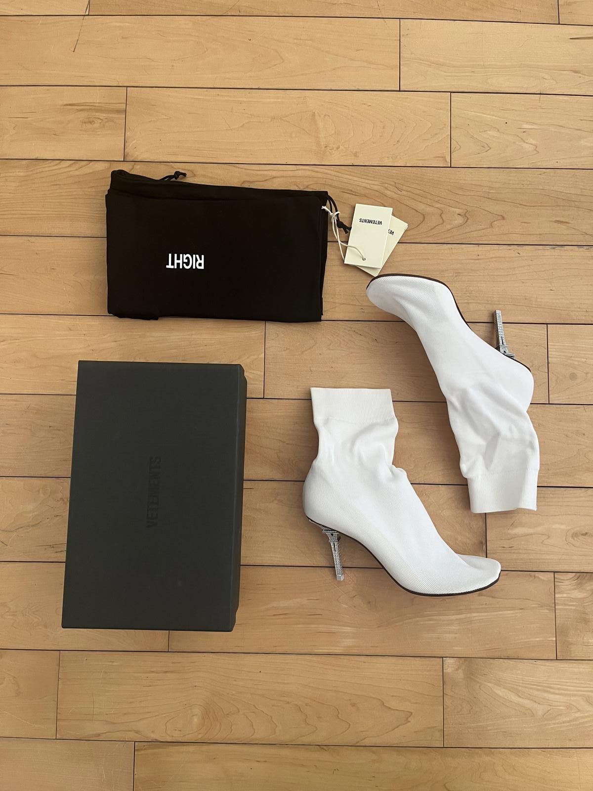 NWB - Vetements Eiffel Tower Heels Boots