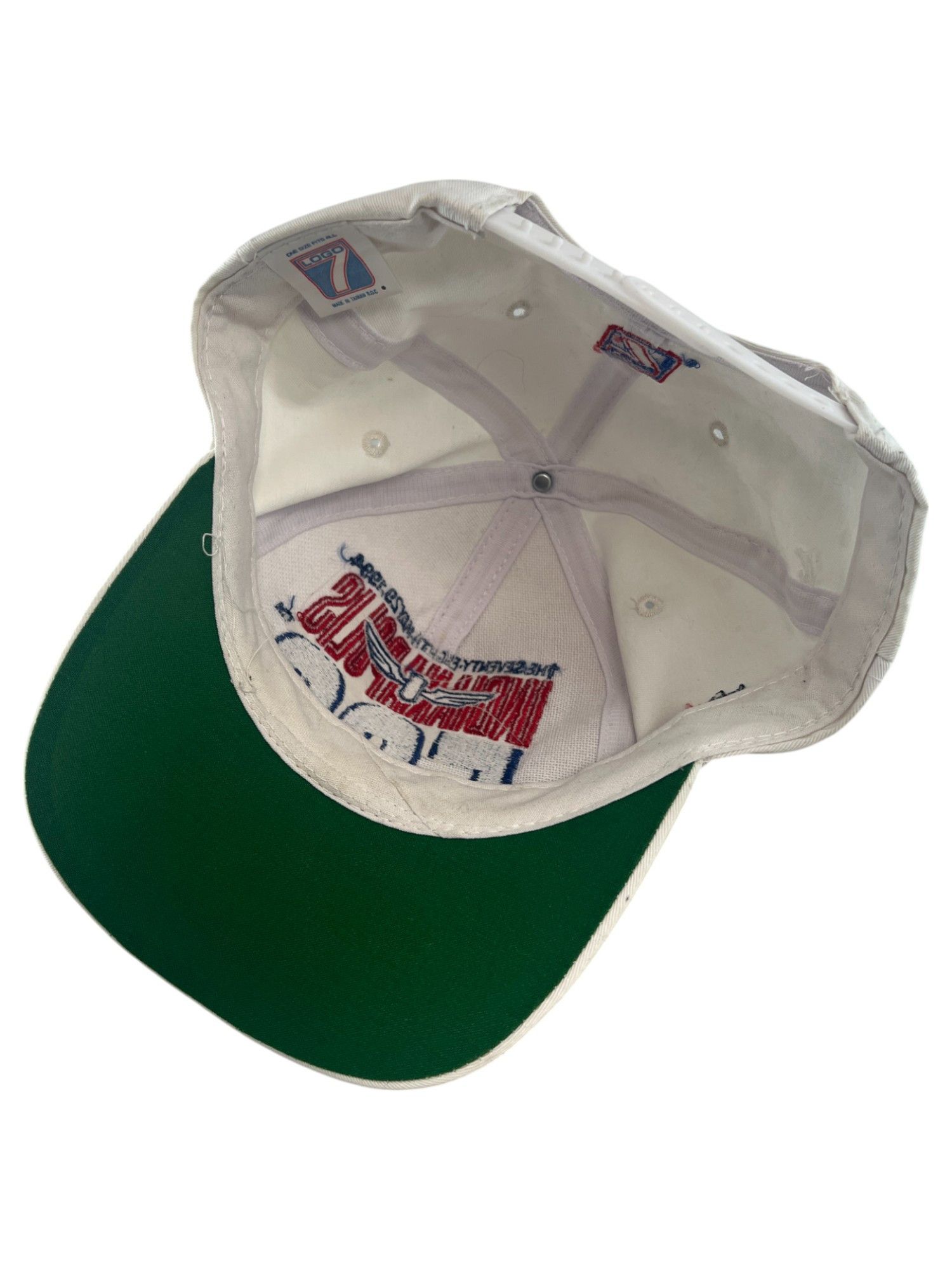 Logo 7 VTG 1994 IMS Indy 500 Indianapolis Motor Speedway Logo 7 Cap Size ONE SIZE - 8 Thumbnail